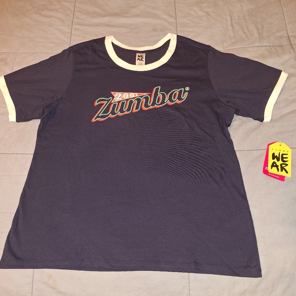 Zumba Black and White T-Shirt